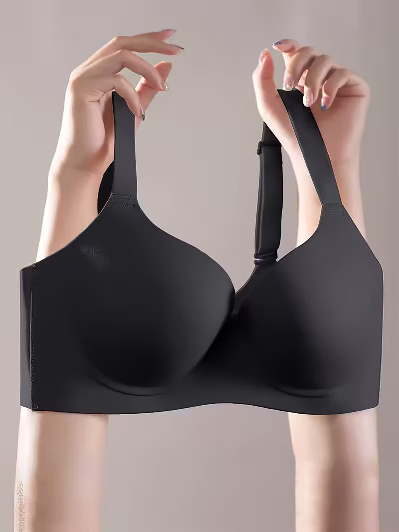 Thin Wireless Comfort Full Coverage Seamless Push-Up Bras.