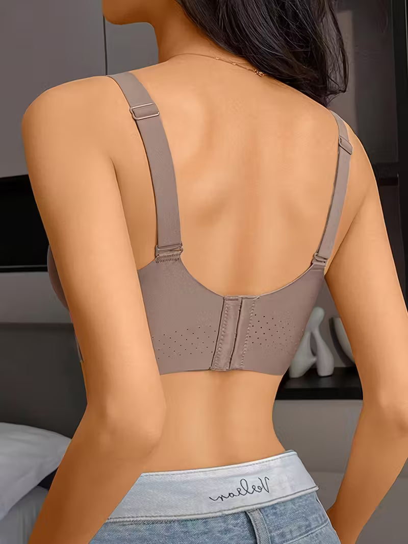 Thin Wireless Comfort Full Coverage Seamless Push-Up Bras.