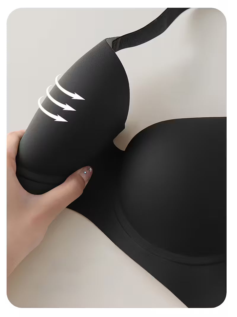 Thin Wireless Comfort Full Coverage Seamless Push-Up Bras.