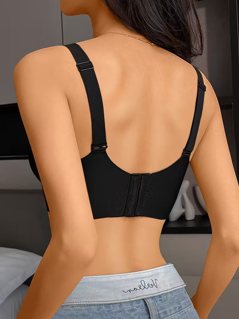 Thin Wireless Comfort Full Coverage Seamless Push-Up Bras.