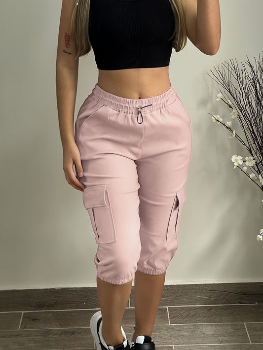 Three-Quarter Cargo Capris.