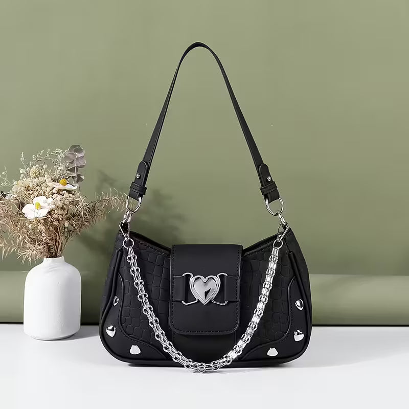 Three Straps Stylish Y2K Hot Motorcycle Style Women'S Bags.