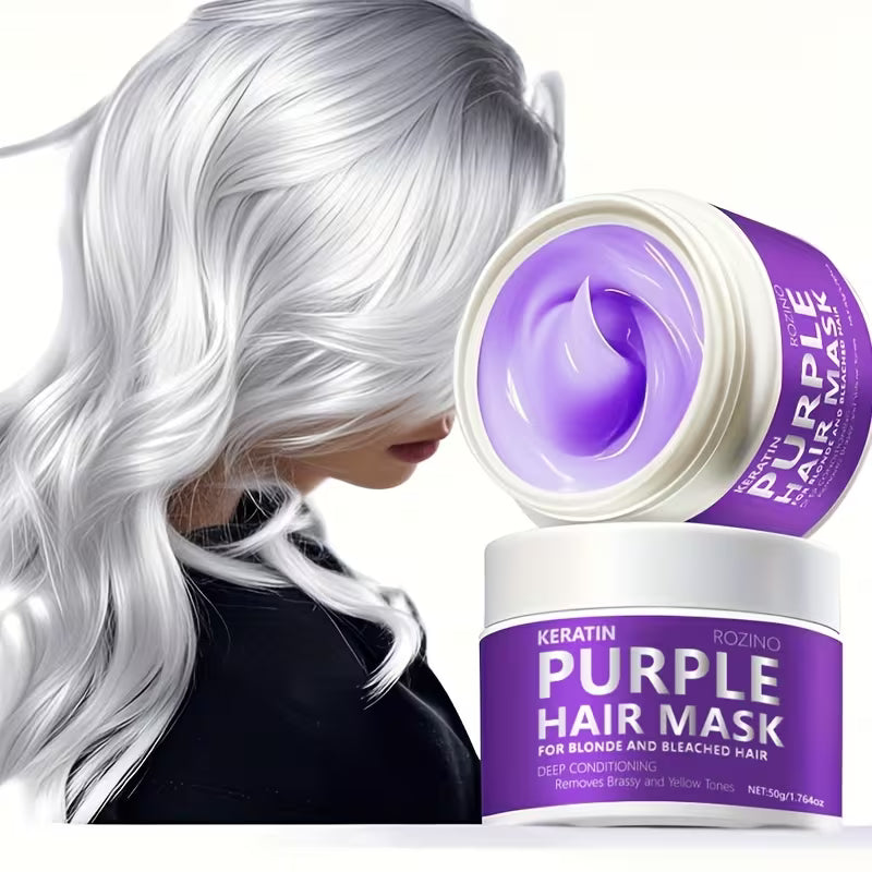 Toning & Shine Treatment for Blonde, Platinum & Silver Hair.