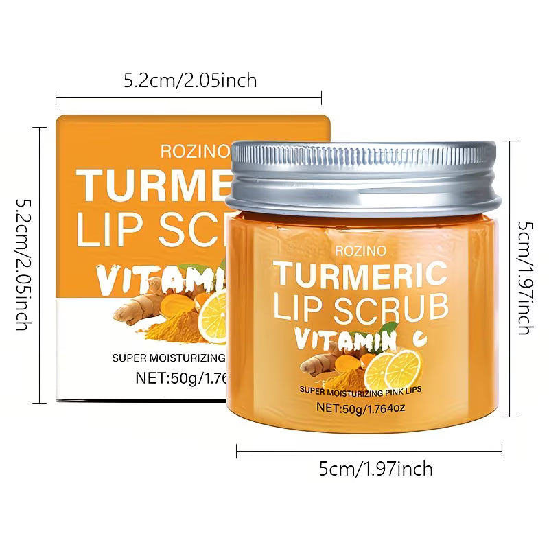 Turmeric & Vitamin C Lip Scrub.