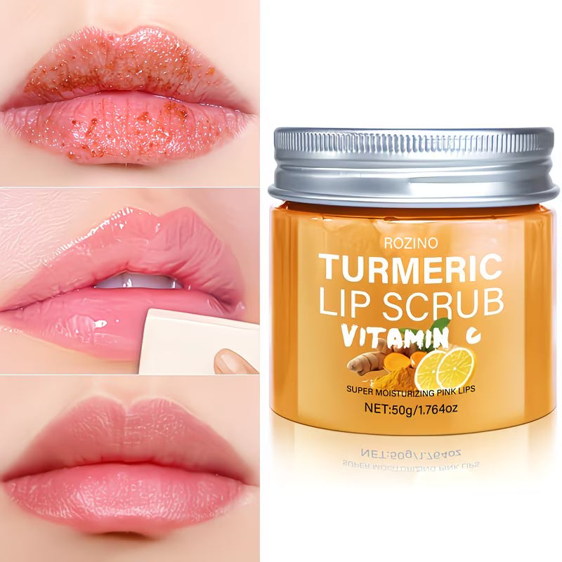 Turmeric & Vitamin C Lip Scrub.
