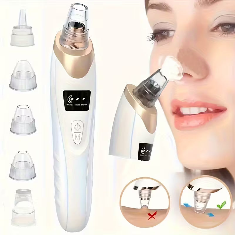 USB Rechargeable Blackhead Extractor Set.