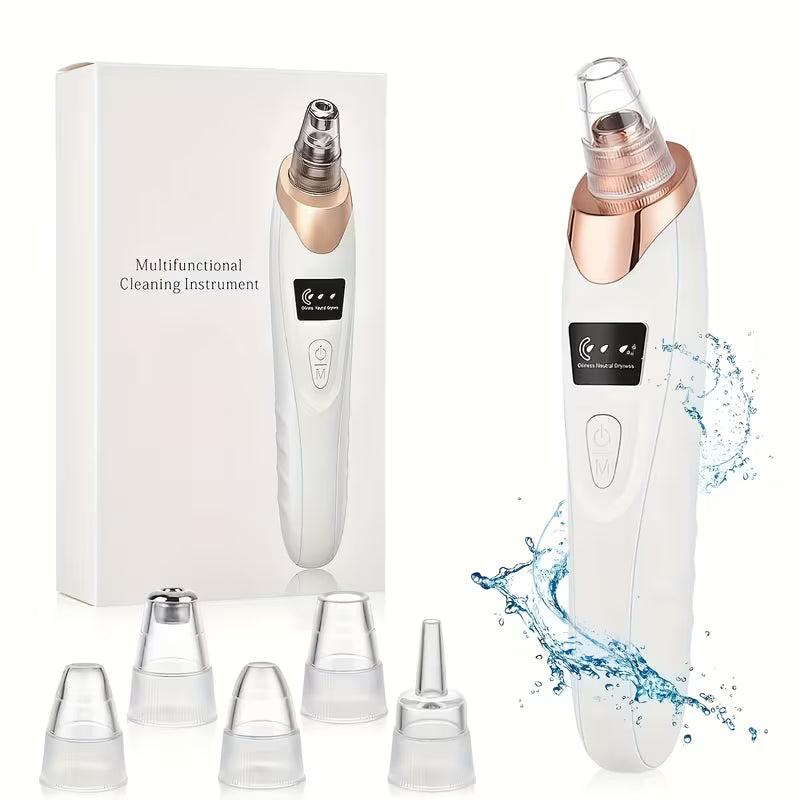 USB Rechargeable Blackhead Extractor Set.