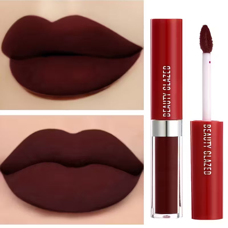 Ultra-Matte Dark Lipstick.