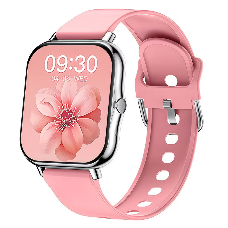 Ultra-Thin HD Smartwatch – Wireless Calling & Full Touchscreen.