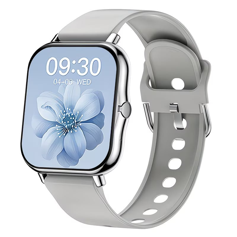 Ultra-Thin HD Smartwatch – Wireless Calling & Full Touchscreen.