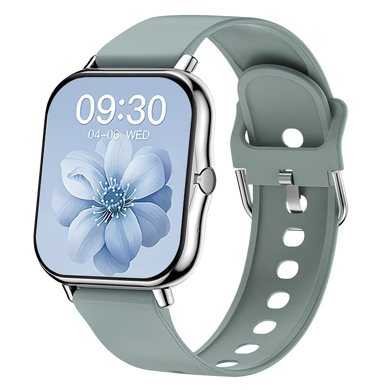 Ultra-Thin HD Smartwatch – Wireless Calling & Full Touchscreen.