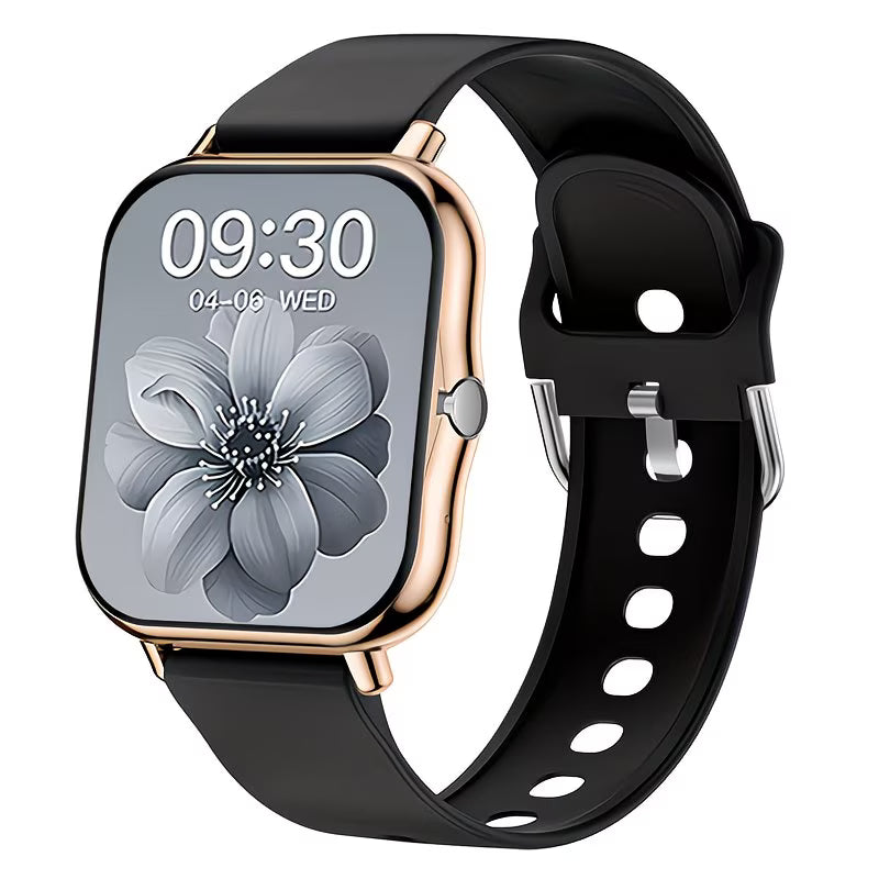 Ultra-Thin HD Smartwatch – Wireless Calling & Full Touchscreen.
