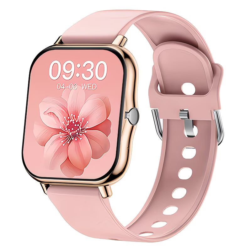 Ultra-Thin HD Smartwatch – Wireless Calling & Full Touchscreen.