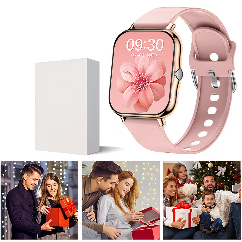 Ultra-Thin HD Smartwatch – Wireless Calling & Full Touchscreen.