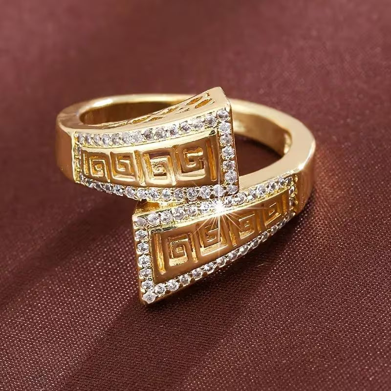 Unique Geometric Hollow Rings.