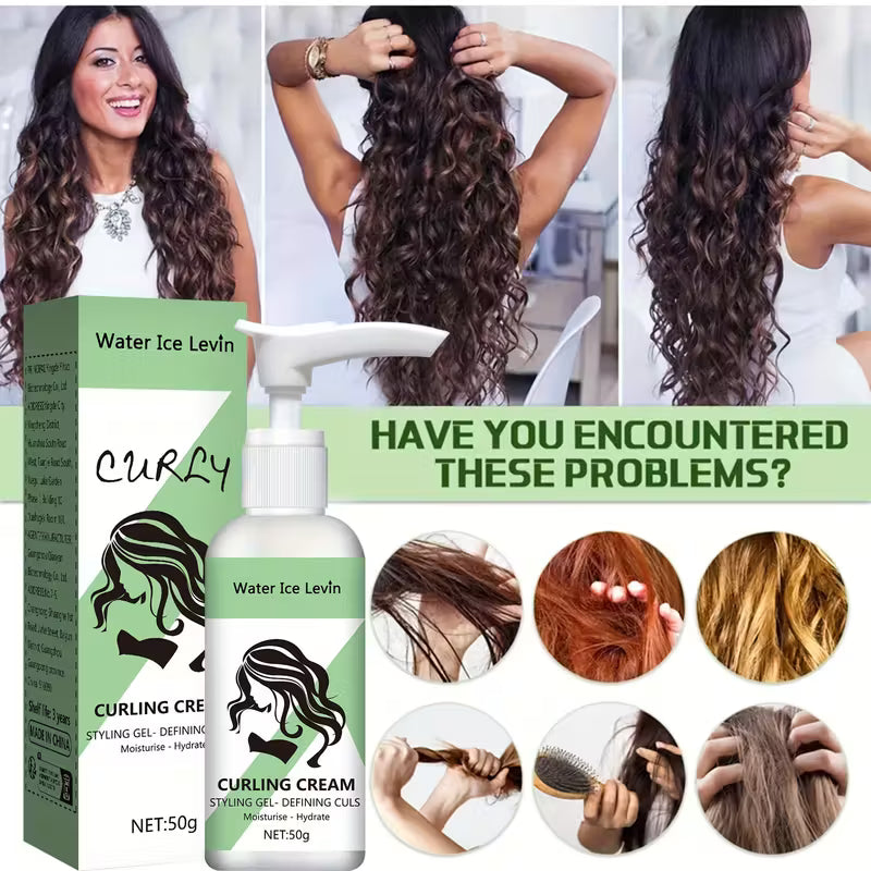 Unisex Moisturizing Styler for Wavy & Curly Hair.