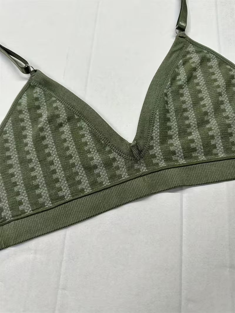 Unpadded Wireless Camisole Bras.