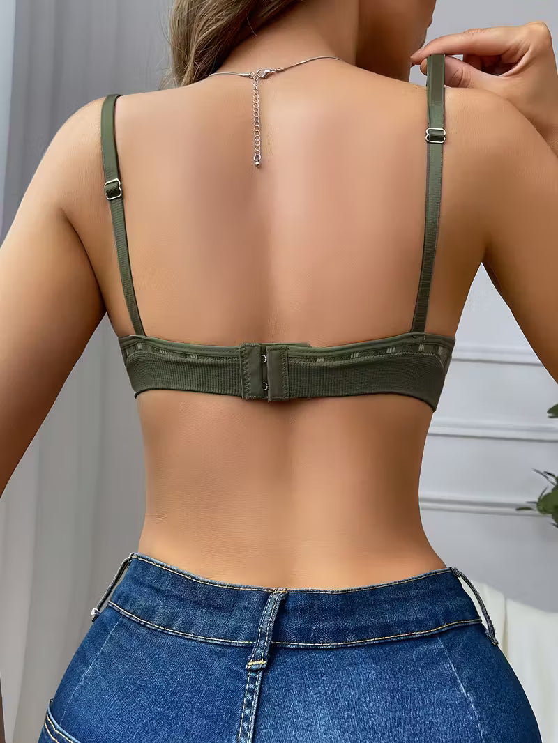 Unpadded Wireless Camisole Bras.