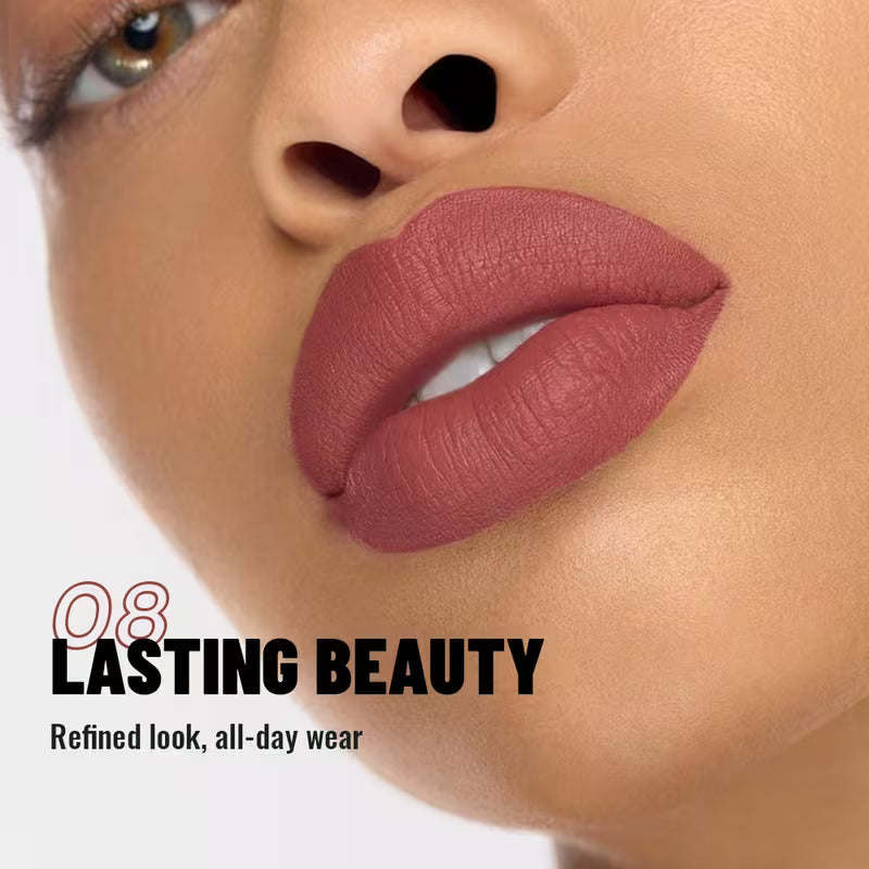 Velvet Matte Liquid Moisturizing Lip Collection.