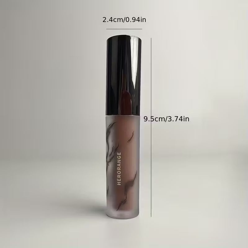 Velvet Matte Nude Brown Lip Glaze.