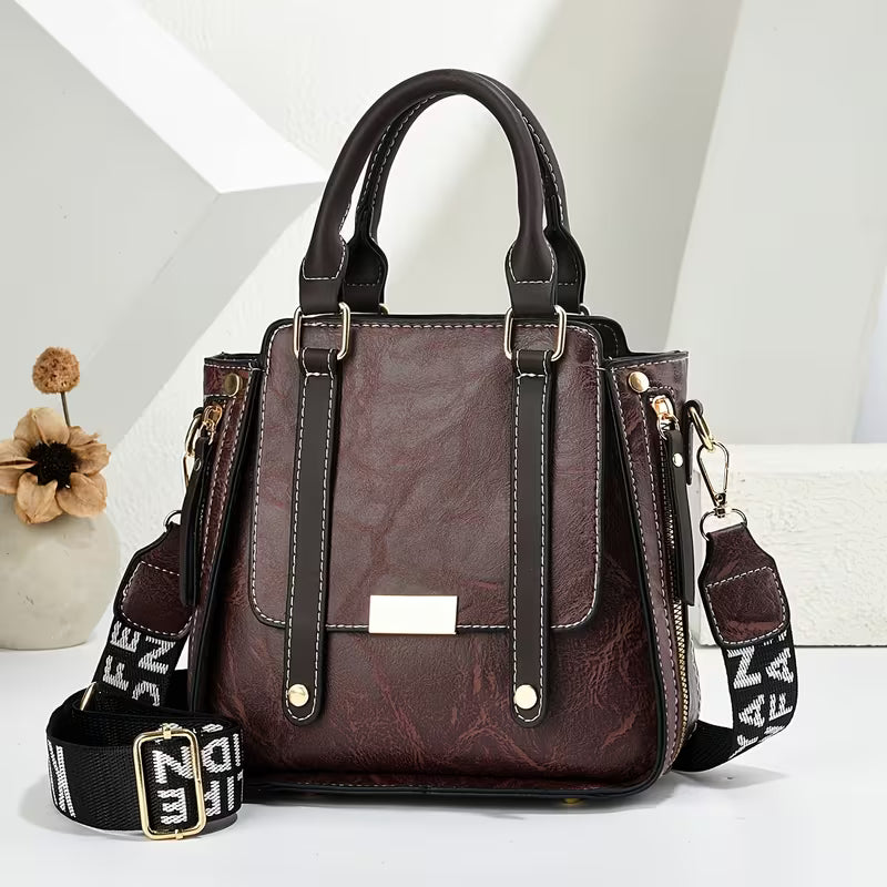 Vintage-Inspired Fashion Minimalist Women's Tote Bags.