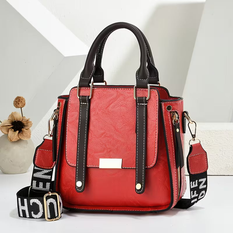 Vintage-Inspired Fashion Minimalist Women's Tote Bags.