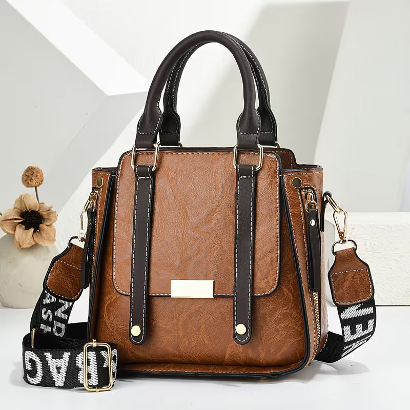 Vintage-Inspired Fashion Minimalist Women's Tote Bags.