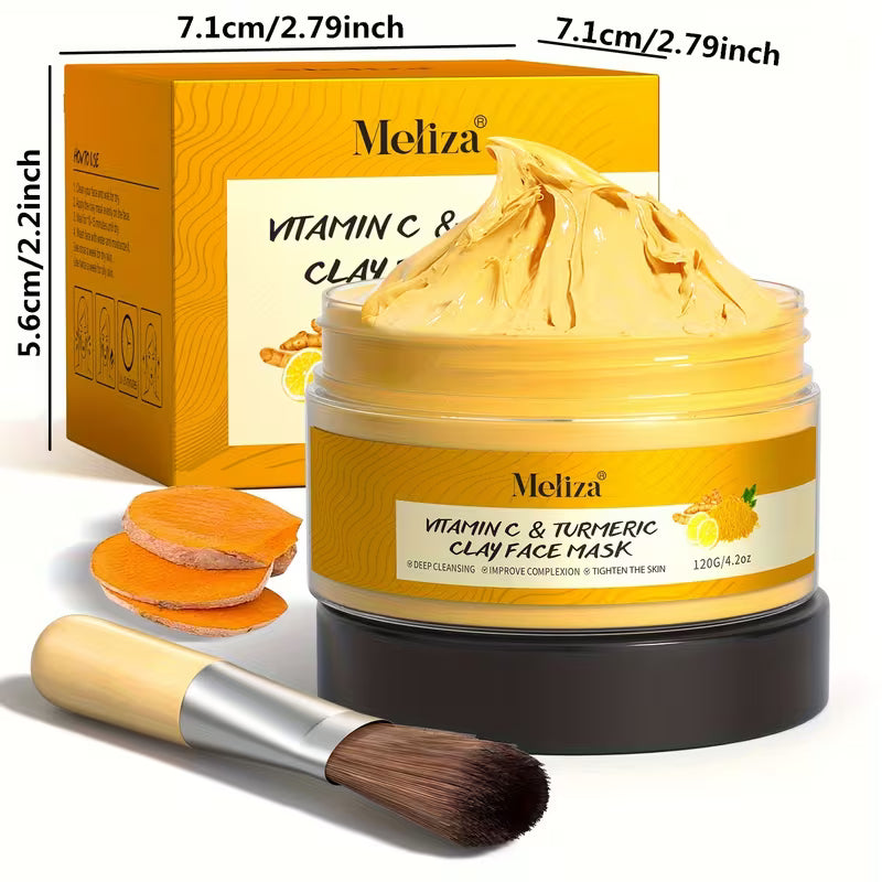 Vitamin C & Turmeric Glow Mud Mask.