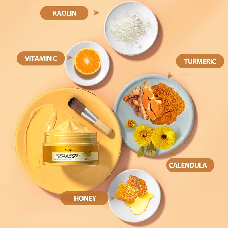 Vitamin C & Turmeric Glow Mud Mask.