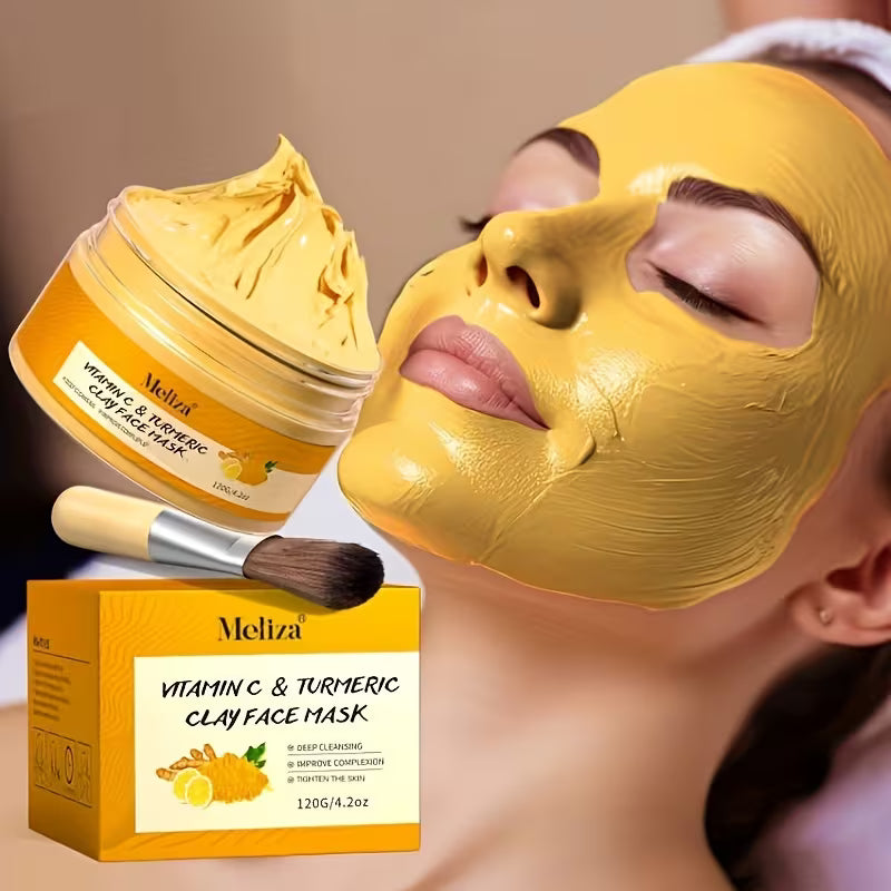 Vitamin C & Turmeric Glow Mud Mask.