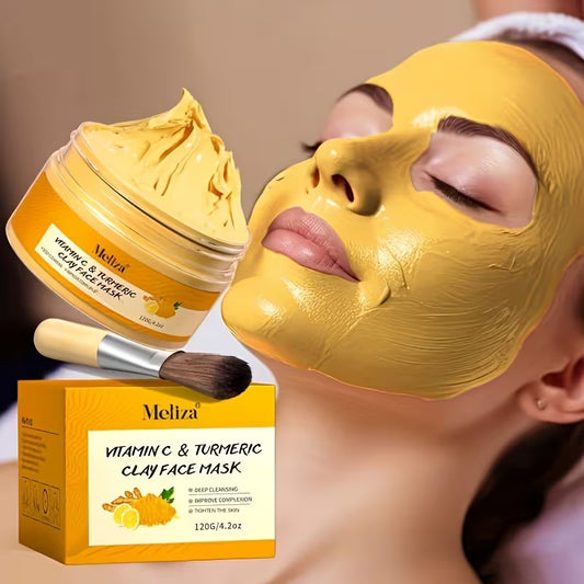 Vitamin C & Turmeric Glow Mud Mask.