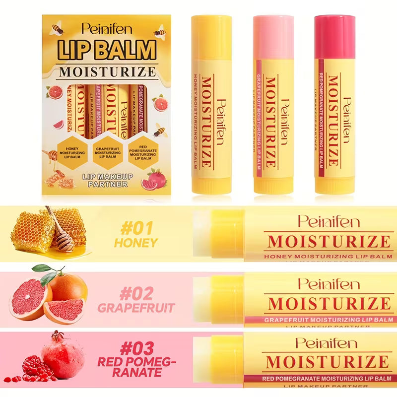 Vitamin E Honey Milk Jelly Lip Balm Set.