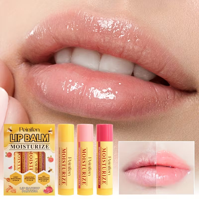 Vitamin E Honey Milk Jelly Lip Balm Set.