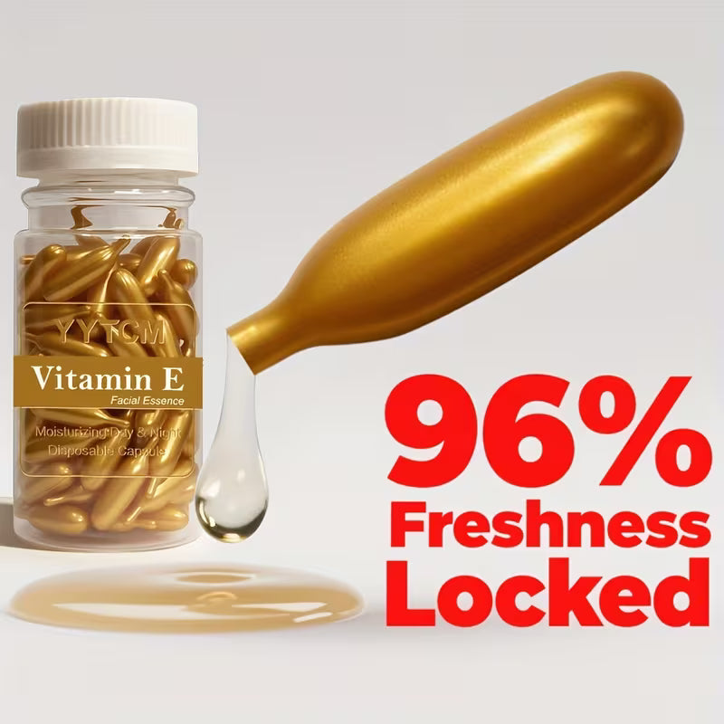 Vitamin E Intensive Moisturizing Capsule Serum Gel.