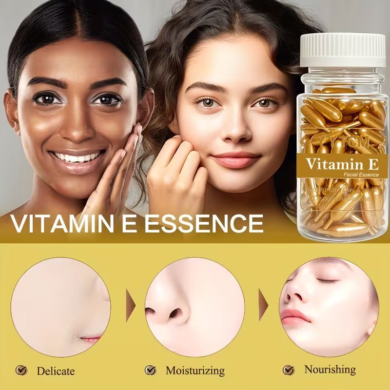 Vitamin E Intensive Moisturizing Capsule Serum Gel.