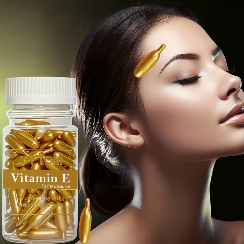 Vitamin E Intensive Moisturizing Capsule Serum Gel.
