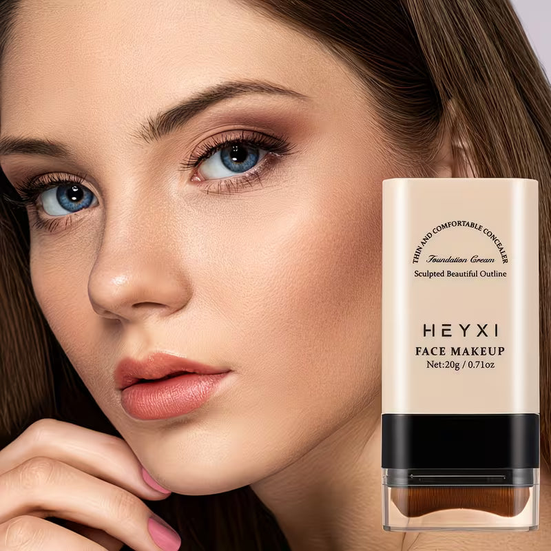 Waterproof Full Coverage 2-in-1 Foundation Stick.