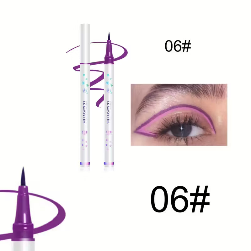 Waterproof Matte Liquid Eyeliner Pencil.