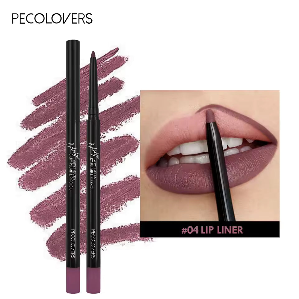 Long Lasting Waterproof Matte Lipliner Pencil
