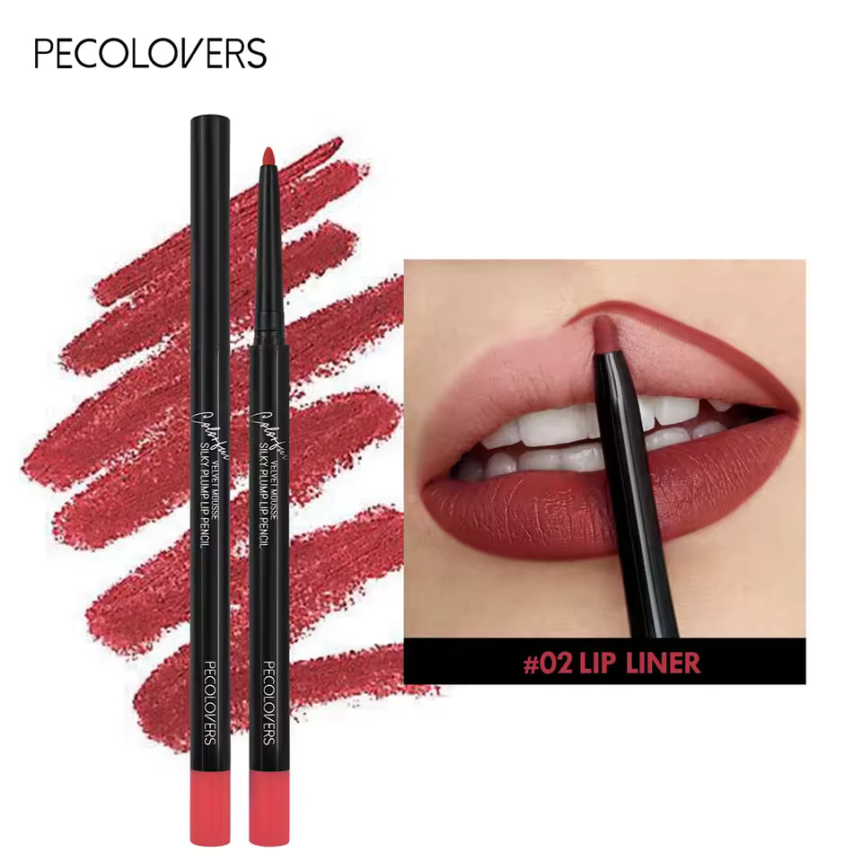 Long Lasting Waterproof Matte Lipliner Pencil