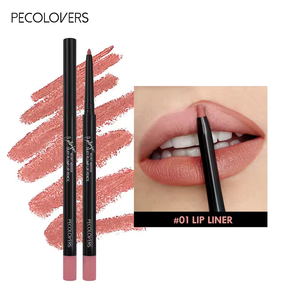 Long Lasting Waterproof Matte Lipliner Pencil
