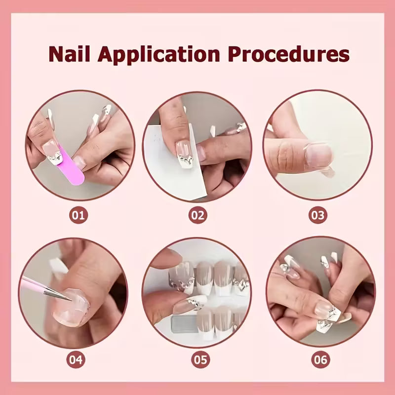 Wealthy Princess Gradient Nails.