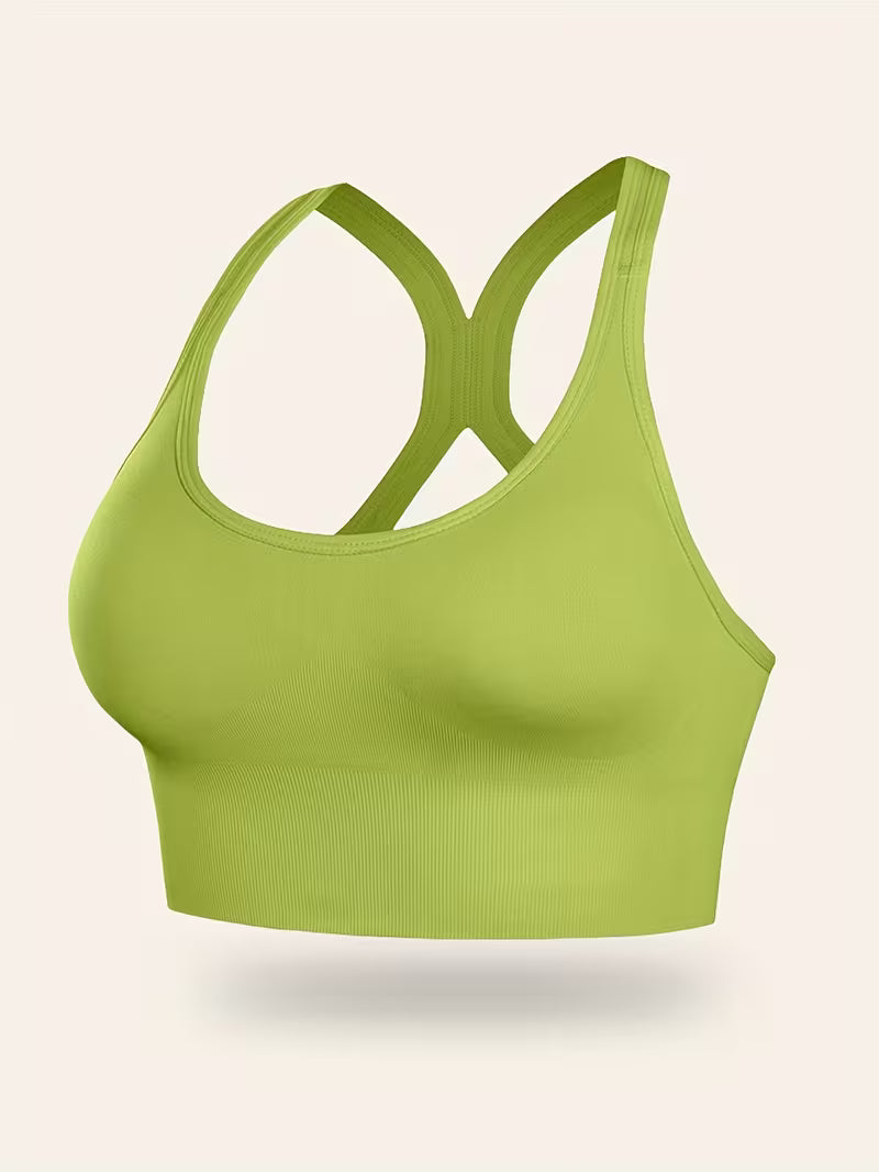 Wireless Anti-Sagging Racerback Bras.