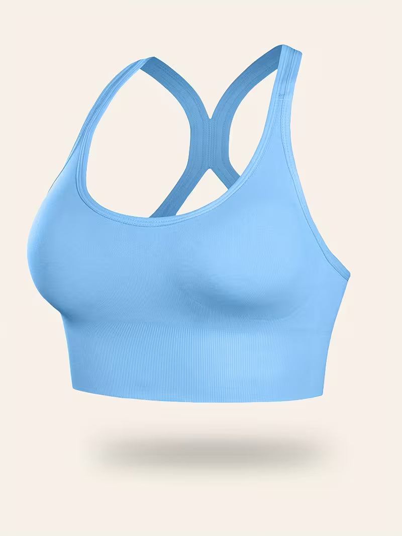 Wireless Anti-Sagging Racerback Bras.