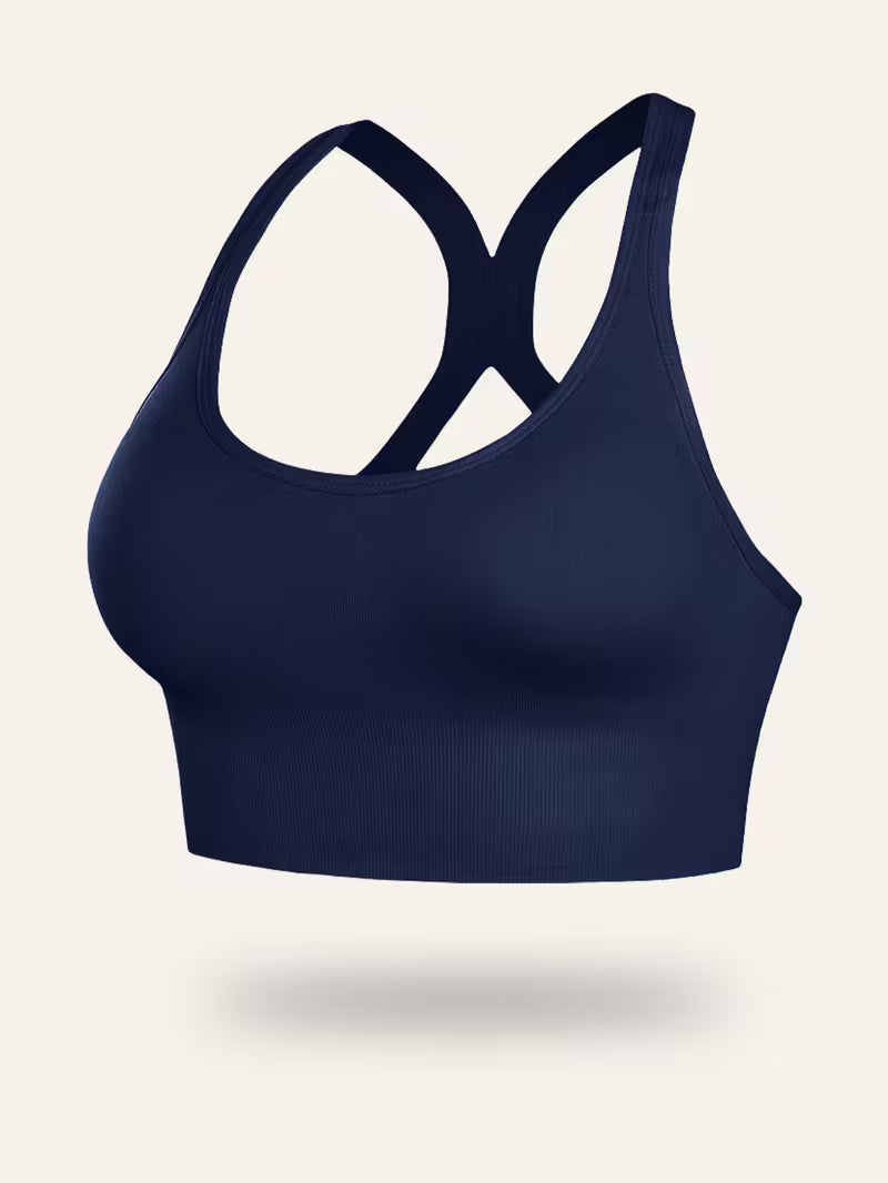 Wireless Anti-Sagging Racerback Bras.