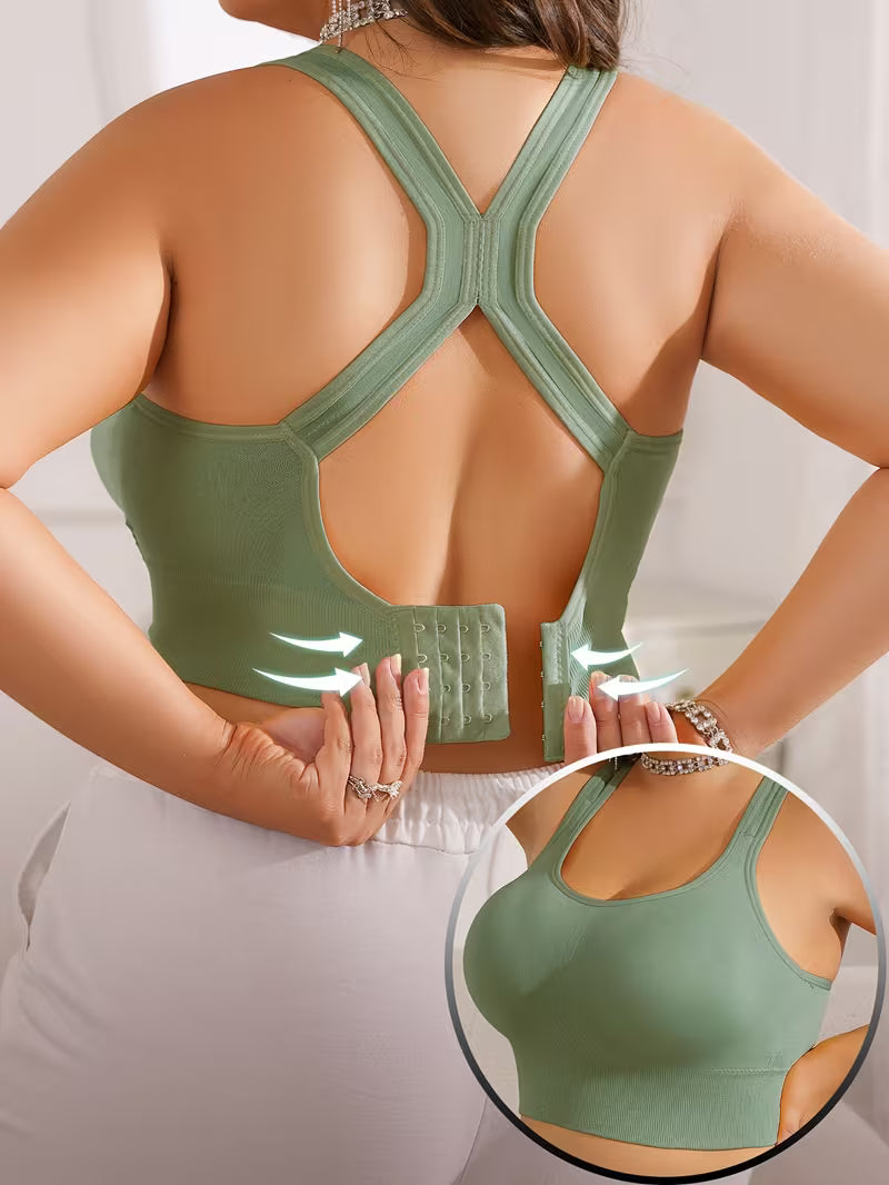 Wireless Anti-Sagging Racerback Bras.