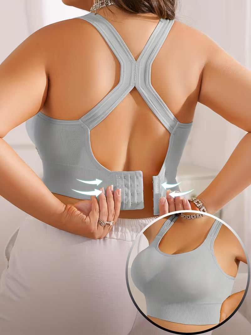 Wireless Anti-Sagging Racerback Bras.