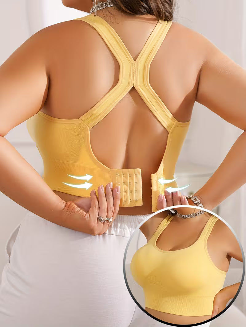 Wireless Anti-Sagging Racerback Bras.