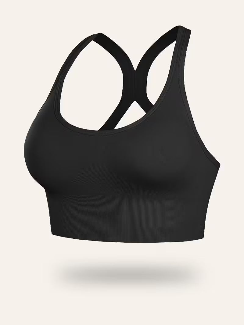 Wireless Anti-Sagging Racerback Bras.