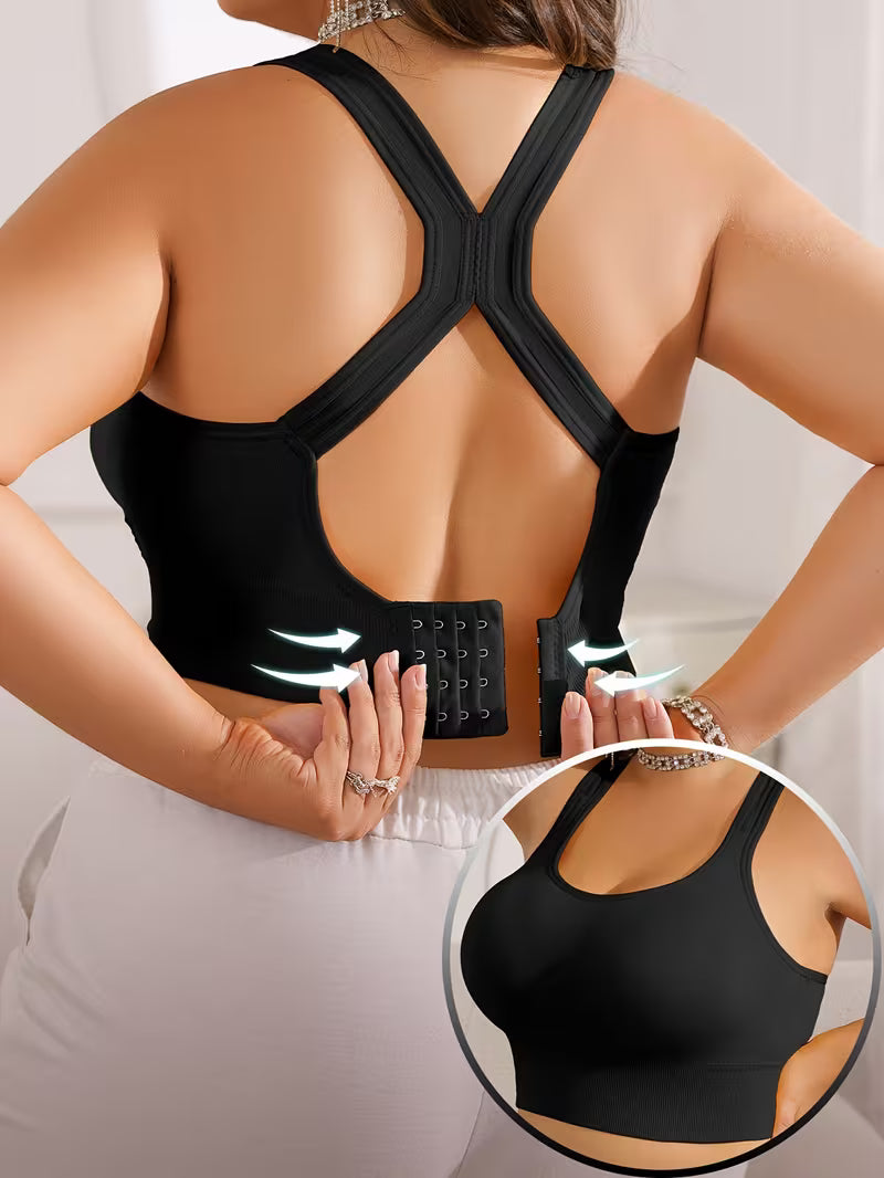 Wireless Anti-Sagging Racerback Bras.